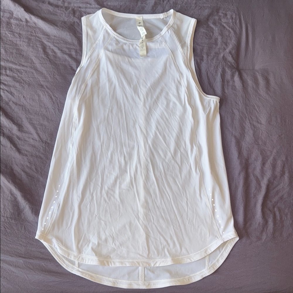 lululemon athletica White Tank Top